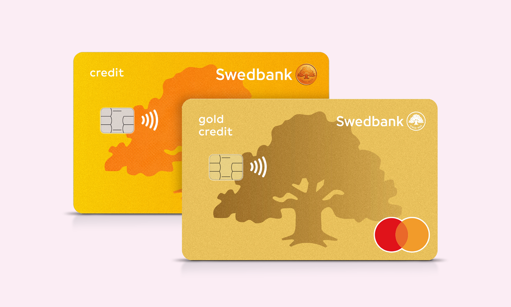 Picture of two credit cards